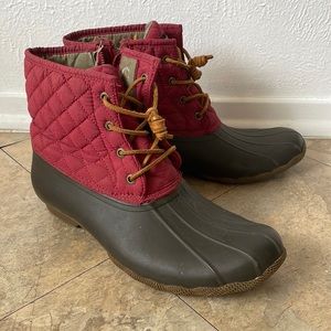 Sperry Topsider Women’s Rain Boot Size 12